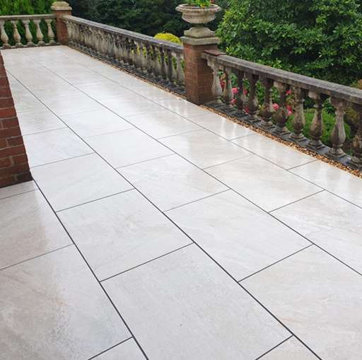 Professional porcelain patio service Waterford.