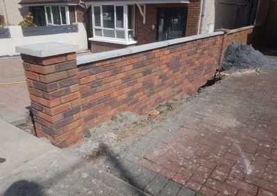 Garden Wall construction Waterford